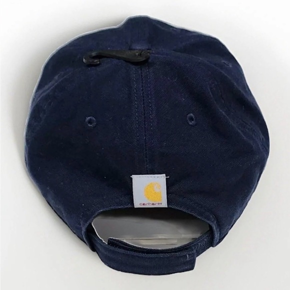 Carhartt Navy Canvas C Patch Cap - Picture 2 of 4